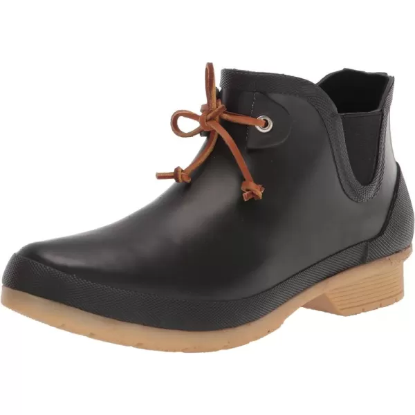 Chooka Women's Classic Tie Waterproof Bootie Rain Boot