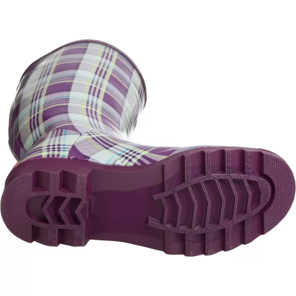 Chooka Women's Preppy Plaid Rain Boot