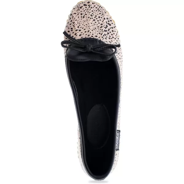 imageChooka Womens Solid Duck Skimmer Ballet FlatCheetah