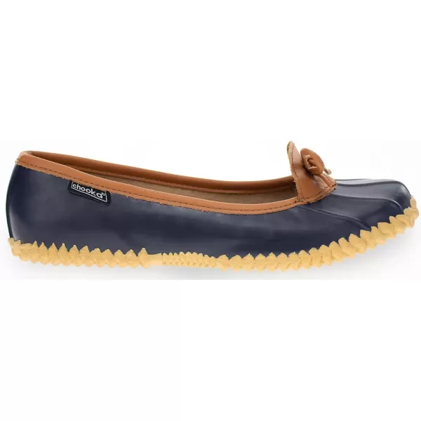 imageChooka Womens Solid Duck Skimmer Ballet FlatNavy