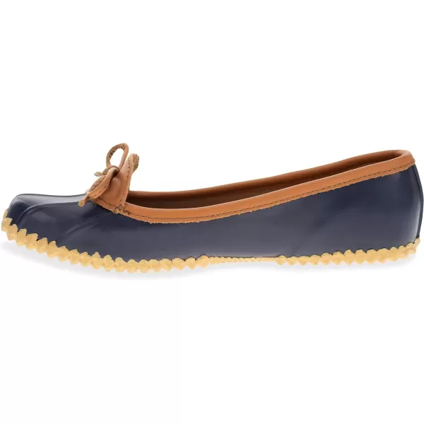 imageChooka Womens Solid Duck Skimmer Ballet FlatNavy
