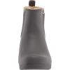imageChooka Womens Waterproof Plush Chelsea Bootie Rain BootCharcoal
