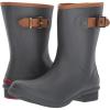 imageChooka Womens Rubber Waterproof Solid Rain Boot with Memory FoamCharcoal