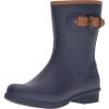 imageChooka Womens Rubber Waterproof Solid Rain Boot with Memory FoamNavy