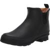 imageChooka Womens Waterproof Plush Chelsea Bootie Rain BootBlack