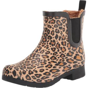 imageChooka Womens Waterproof Plush Chelsea Bootie Chelsea BootTan