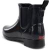 imageChooka Womens Delridge Faux Fur Chelsea Rain Boot  Waterproof Ankle Bootie with Memory Foam Insole  Stylish ampamp Comfortable in BlackBlackBlack