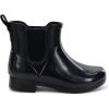 imageChooka Womens Delridge Faux Fur Chelsea Rain Boot  Waterproof Ankle Bootie with Memory Foam Insole  Stylish ampamp Comfortable in BlackBlackBlack