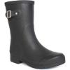 imageChooka Womens Waterproof Solid MidHeight Rain BootDelridge Black