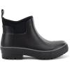 imageChooka Womens Everyday Neoprene Waterproof Ankle Rain Boots  SlipOn Chelsea Insulated Rubber Boots for WomenBlack