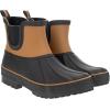 imageChooka Womens Waterproof Duck Chelsea Lined Rain BootBrown