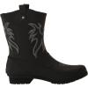 imageChooka Womens Western Printed Waterproof Boots RainBlack