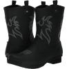 imageChooka Womens Western Printed Waterproof Boots RainBlack