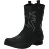 imageChooka Womens Western Printed Waterproof Boots RainBlack