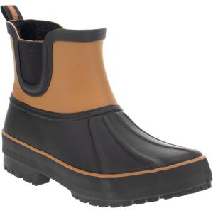 imageChooka Womens Waterproof Duck Chelsea Lined Rain BootBrown