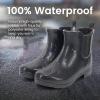 imageChooka Womens Waterproof Plush Chelsea BootieBlackBlack