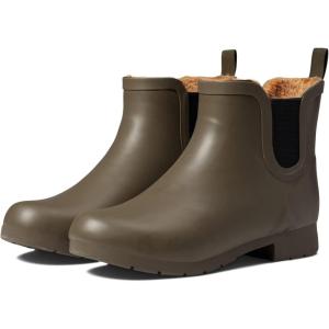 imageChooka Womens Waterproof Plush Chelsea BootieOlive