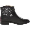 imageChooka Womens Fashion Rain BootieLaser Cut Black