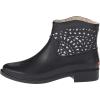 imageChooka Womens Fashion Rain BootieLaser Cut Black
