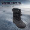 imageChooka Womens Nylon MidCalf Winter Snow Boot  Outdoor Cold Weather Faux Fur Puffer BootBlack
