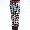 imageChooka Womens Gun Check Rain BootBlackWhitePink