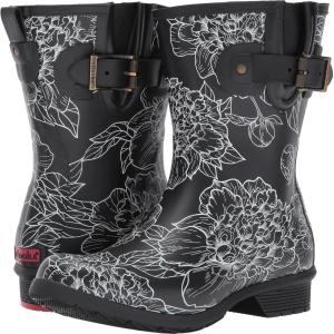 imageChooka Womens Rain Boots MidHeight Printed Memory FoamCora