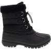 imageChooka womens Warm Insulated Plush Lined Waterproof Mid Calf Winter Snow BootsBlack