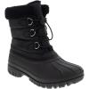 imageChooka womens Warm Insulated Plush Lined Waterproof Mid Calf Winter Snow BootsBlack