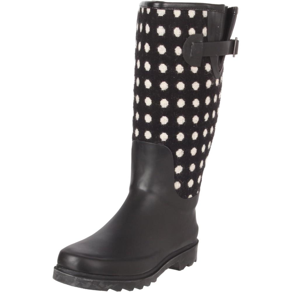 imageChooka Womens Dotty BootBlackPolka Dot