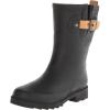 imageChooka Womens MidHeight Rain BootBlackMatte