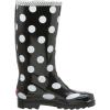 imageChooka Womens Rob Dots RainbootBlackWhite