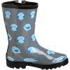 image:imageChooka ToddlerLittle Kid Fat Bird Dot Rain BootGreyBaby Blue