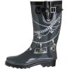 image:imageChooka Womens Chain Jewels RainbootBlack