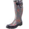 image:imageChooka Womens Dotty Flowers KneeHigh BootNavy