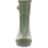 image:imageChooka Womens Waterproof MidHeight Faux Fur Lined PullOn Rain Boot  Ladies street style rubber boots cozy plush interior built for puddles comfort insole styled for every wet rainy dayGreen