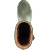image:imageChooka Womens Waterproof MidHeight Faux Fur Lined PullOn Rain Boot  Ladies street style rubber boots cozy plush interior built for puddles comfort insole styled for every wet rainy dayGreen