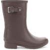 image:imageChooka Womens Waterproof MidHeight Faux Fur Lined PullOn Rain Boot  Ladies street style rubber boots cozy plush interior built for puddles comfort insole styled for every wet rainy dayBrown