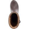 image:imageChooka Womens Waterproof MidHeight Faux Fur Lined PullOn Rain Boot  Ladies street style rubber boots cozy plush interior built for puddles comfort insole styled for every wet rainy dayBrown