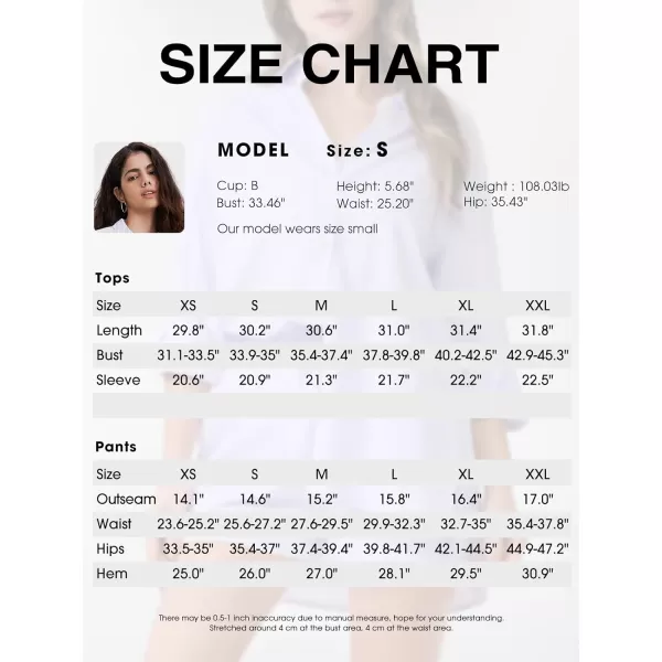 EXLURA Women's 2 Piece Outfits Long Sleeve Button Down Shirts Matching Short Sets Maternity Lounge Pajama Gym Workout 2024