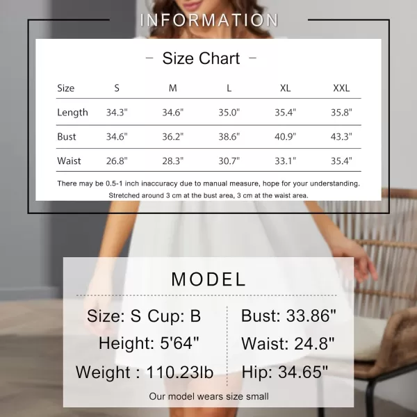 EXLURA Womens 2024 Casual Short Sleeve Square Neck Cap Sleeve Dress High Waist A-Line Summer Smocked Back Mini Dresses