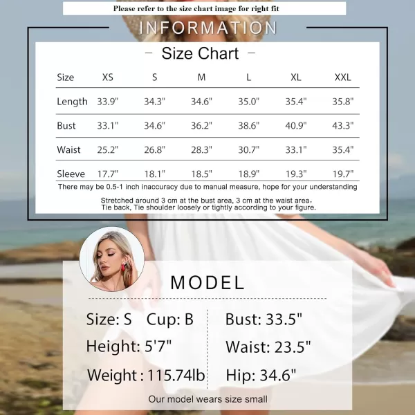 EXLURA Women's 2024 Summer Lantern Short Sleeve Tie Back Casual Dresses Square Neck Off Shoulder A-Line Vintage Mini Dress