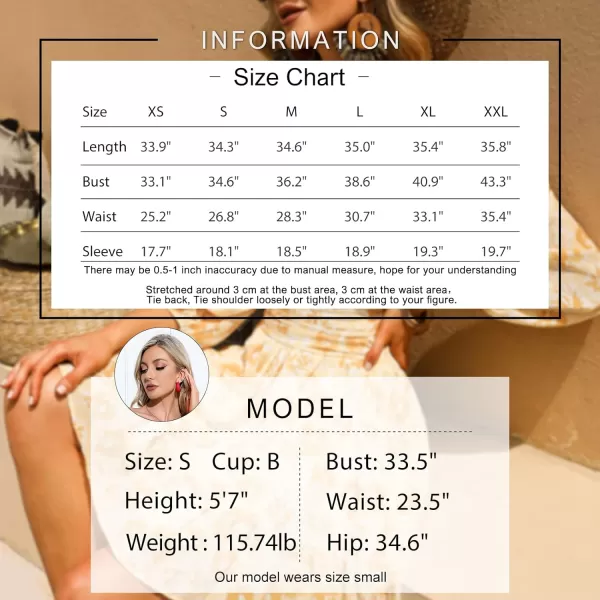 EXLURA Women's 2024 Summer Lantern Short Sleeve Tie Back Casual Dresses Square Neck Off Shoulder A-Line Vintage Mini Dress