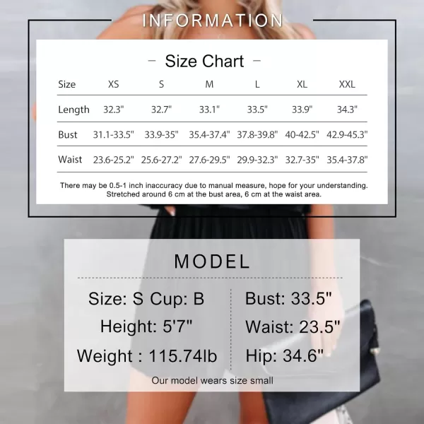 EXLURA Womens 2024 Summer Romper Dress Spaghetti Strap Pleated Fashion Short Jumpsuit Outfits