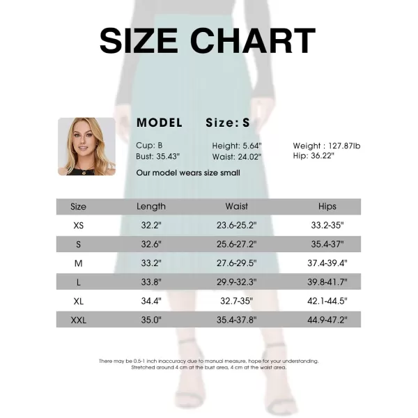 EXLURA Womens High Waist Polka Dot Pleated Skirt Midi Swing Skirt with Pockets