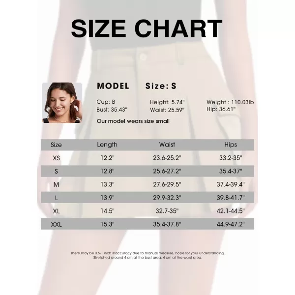 EXLURA Women's Mini Cargo Skirt 2024 High Waisted Activewear Skort Summer Y2K Skirt Shorts with Flap Pockets