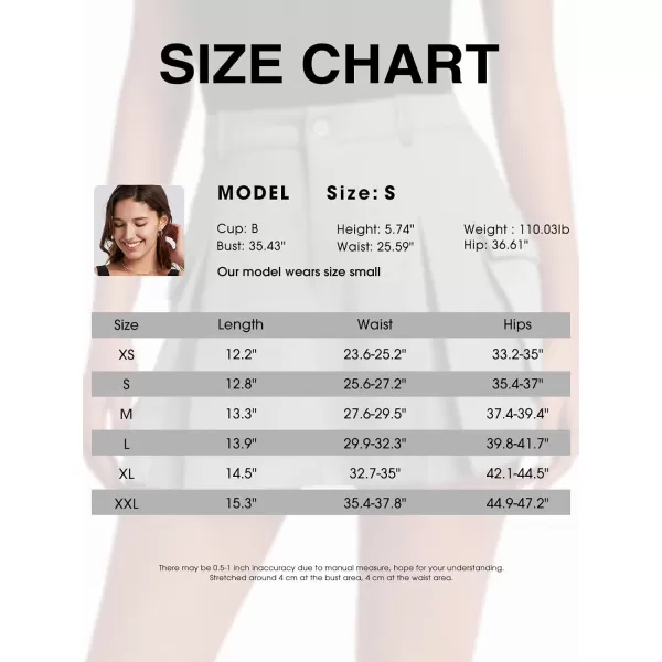 EXLURA Women's Mini Cargo Skirt 2024 High Waisted Activewear Skort Summer Y2K Skirt Shorts with Flap Pockets