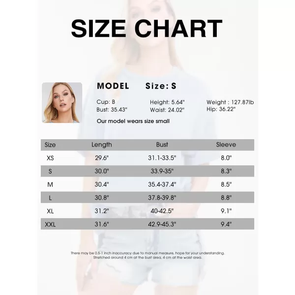 EXLURA Womens Oversized T Shirt Casual Short Sleeve Loose Maternity Tops Summer Crewneck Tunic Plus Size Gym Workout Top 2024
