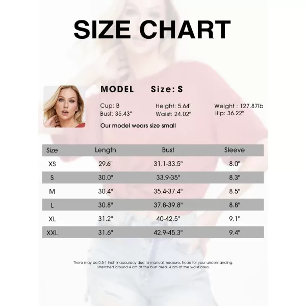 EXLURA Womens Oversized T Shirt Casual Short Sleeve Loose Maternity Tops Summer Crewneck Tunic Plus Size Gym Workout Top 2024