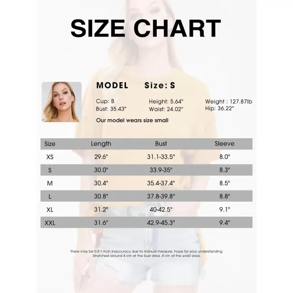 EXLURA Womens Oversized T Shirt Casual Short Sleeve Loose Maternity Tops Summer Crewneck Tunic Plus Size Gym Workout Top 2024