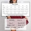 imageByinns Womens 2024 Plus Size Tie Back Square Neck Mini Dress Long Lantern Sleeve Elastic Waist Wedding Guest DressesWine Red